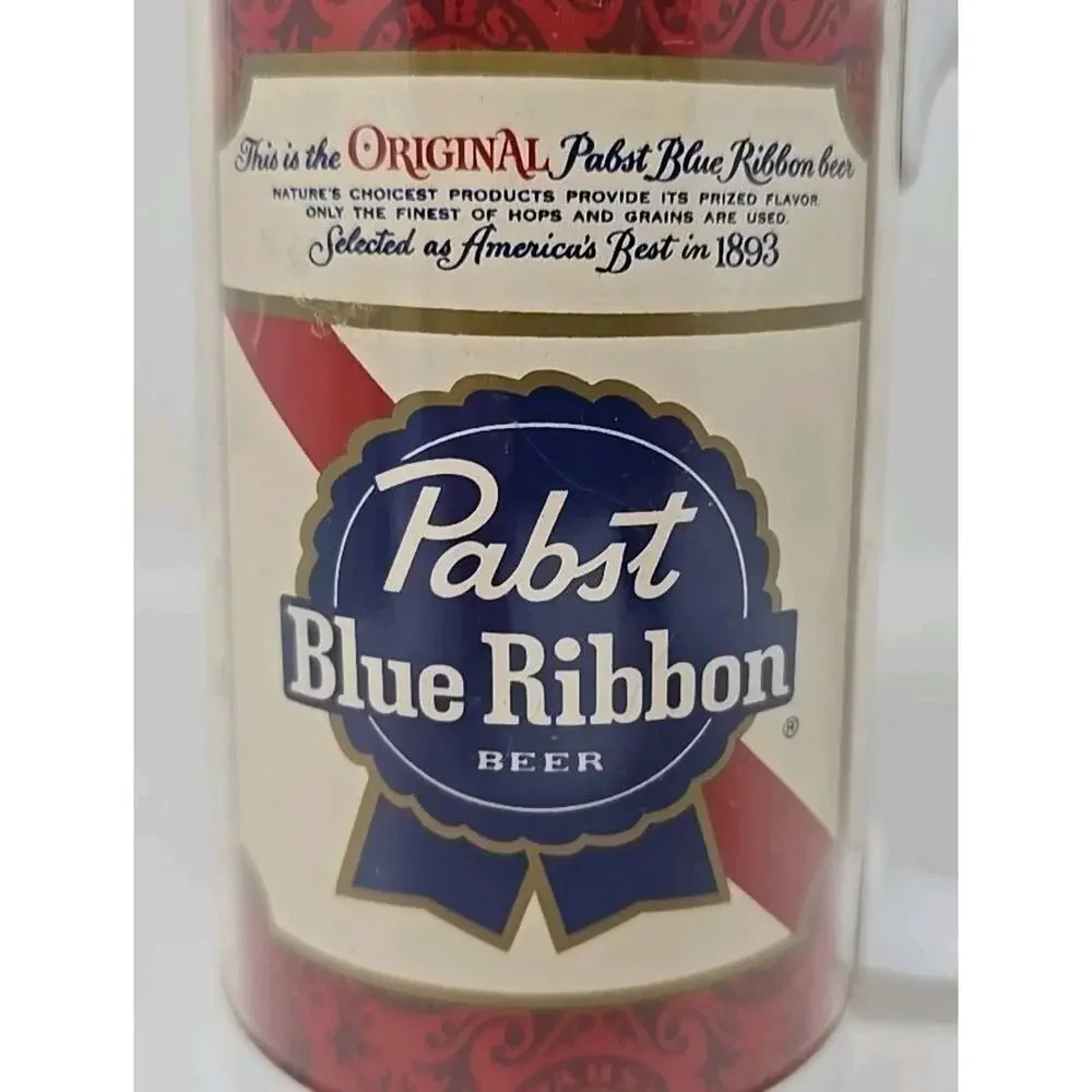 1980's Pabst Blue Ribbon PBR Beer Thermo-Serv‎ Mug U272